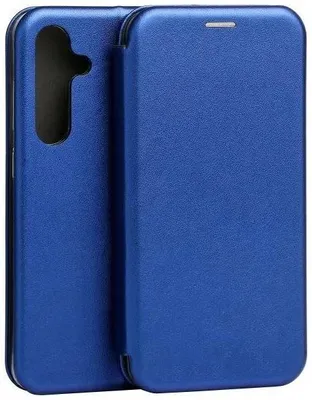 Obrázok produktu pre Modré magnetické puzdro na knižku pre telefón Samsung S24 FE