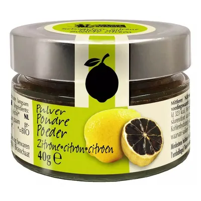 Produktbild von Schwarzes Zitronenpulver 40g