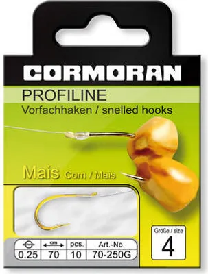Produktbild von Cormoran Profiline Vorfach mit Maishaken 250 G - Gr 8 - 0,20 mm