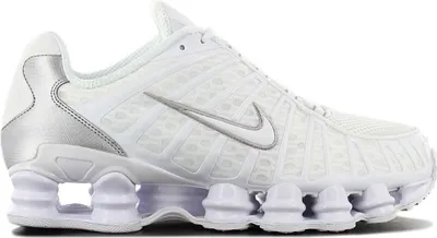 Produktbild von Nike Shox TL - Herren Schuhe Weiß Silber AV3595-100 , Größe: EU 43 US 9.5