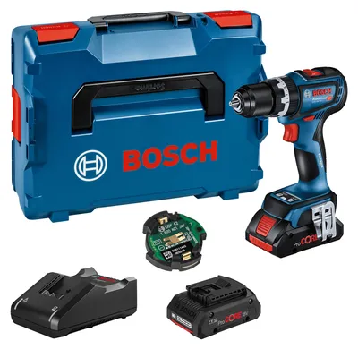 Produktbild von Bosch GSB 18V-90 C, Schlagschrauber, Pistolengriff, 1/2", Schwarz, Blau, 2100 RPM, 630 RPM