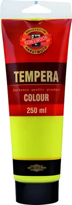 Zdjęcie produktu dla KOH-I-NOOR 16279400000 Farba temperowa Lemon Yellow 250 ml 1 szt.