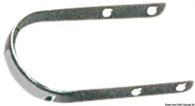Zdjęcie produktu dla Nierdz. U-plate, 4 holes Osculati 58.331.00