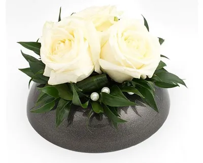 Obrázek produktu pro Ikebana kulatá grafit 12 cm