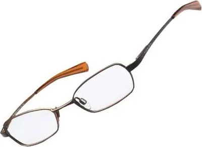 Produktbild von Fossil Korrektionsfassung Brille Metall Braun 46/18/135 - OF4011001