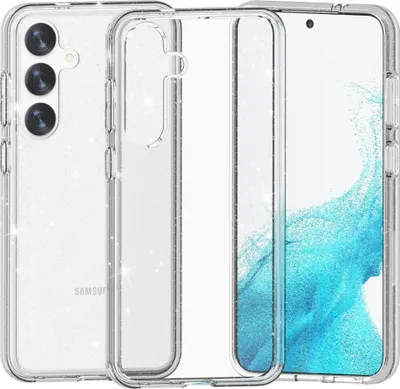 Produktbild von Samsung Galaxy S24 Plus Hülle - Coverup Glitzer TPU Back Cover - Transparent