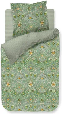 Produktbild von Pip Studio Saluti Piccoli  Bettwäsche-Garnitur Farbe Green Größe 200x200+2x80x80