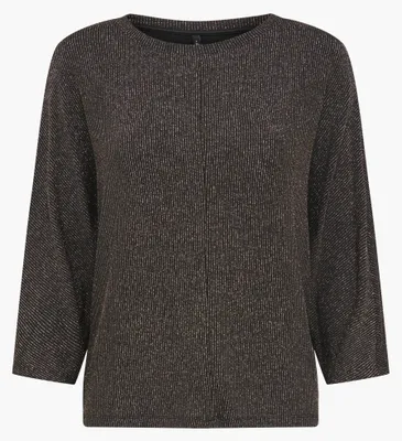 Produktbild von Only ONLCAROL 3/4 GLITTER BATWING TOP CS Black/Fros S