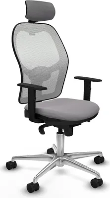 Produktbild von Bürostuhl mit Kopfstütze Jorquera Piqueras y Crespo 1D086N2 Grau