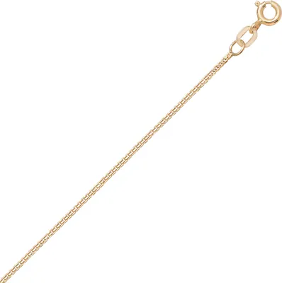 Produktbild von Modern 18 Karat (750) Gold Damen - Haferkorn Kette - 46cm; TRS19070L1818KY