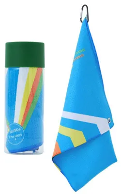Image de Serviette de golf en microfibre - Séchage rapide et absorbante