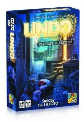 Zdjęcie produktu dla Undo: Sangue sul Selciato (Wydanie włoskie) – Gra planszowa – dV Giochi – 2-6 graczy – 10+