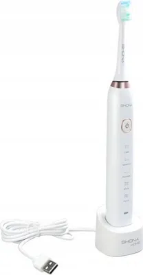 Produktbild von Schallzahnbürste Shona Electric IPX7 mit 5 Betriebsarten + Reiseetui (2 Köpfe i
