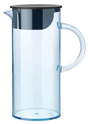 Kühlschrankkanne 1,5 L mit Deckel und Eiswürfelfilter, transparent