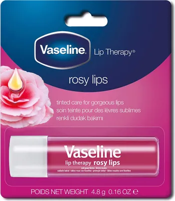 Produktbild von Vaseline Rosy, Neutral, Feuchtigkeitsspendend, Frauen, Glanz, 4 g