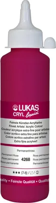 Obrázok produktu pre Lukas Cryl Liquid Akrylová farba Permanent Rose 250 ml 1 ks