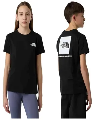 Produktbild von T-Shirt The North Face TEEN BOX NSE REGULAR SS TEE TNF BLACK für Kinder