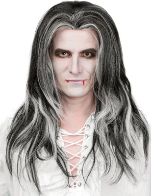 Produktbild von Vampir Perücke - Kostüm Perücke für Fasching & Halloween
