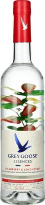 Image de Grey Goose Essences STRAWBERRY & LEMONGRASS Flavored Vodka 30% Vol. 0,7l