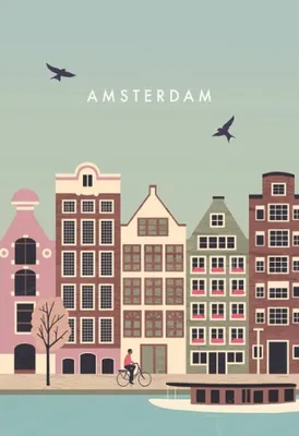 Productafbeelding van Puzzel – Amsterdam (99 stukjes)