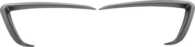 Productafbeelding van 2 stuks voorbumper windgeleider/spoilervanger, vervanging voor Tesla Model Y 2020-2022, carbonfiber-look