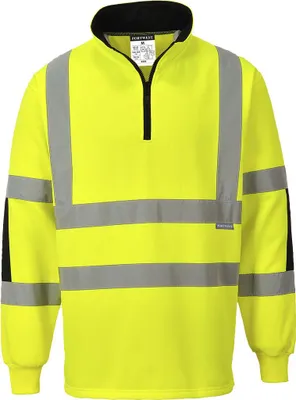 Image de Portwest B308 Xenon Rugby Shirt Yellow Gr. 6XL