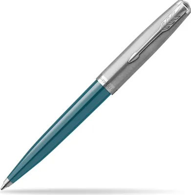 Obrázok produktu pre Parker 51, Klip, Guľôčkové pero s otočným zaťahovaním, Doplňovacie, Čierna, 1 kusov, Stredná