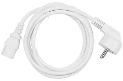 Zdjęcie produktu dla PremiumCord kpsp2w, 2 m, CEE7/7, IEC 320, H05VV-F3G, 230 V