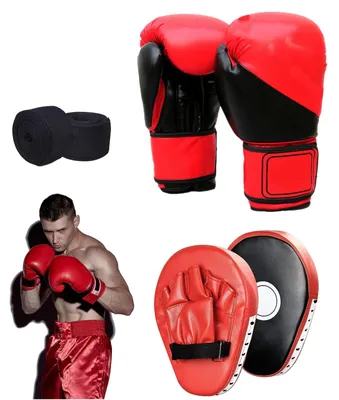Produktbild von Boxtraining Set für Kinder - Inklusive Handschuhe und Pads