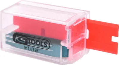 Obrázek produktu pro KS TOOLS Náhradní plastové škrabky v balení 10 kusů - 911.8128