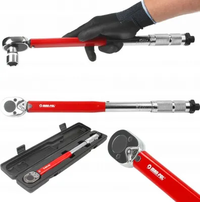 Obrázek produktu pro MAR-POL Dynamometrický, momentový klíč 1/2", 40-210Nm Profi M53585