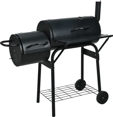 Produktbild von ProGarden Räuchergrill Zylinderform Schwarz