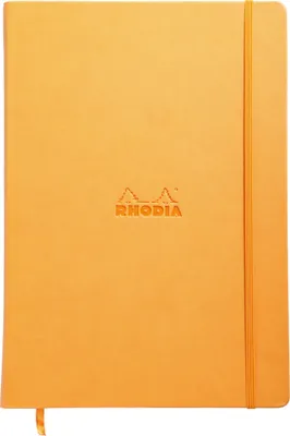 Produktbild von Rhodia Webnotebook Rhodia A4 96 Blatt blanko 90g - Orange 118468C
