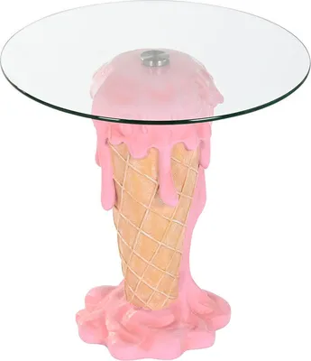 Produktbild von Odkládací stolek Home ESPRIT Pink 48 x 48 x 49 cm