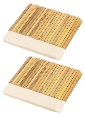 Produktbild von Solidchoice – Set mit 2 Aquarellpinseln aus Schafhaar