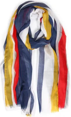 Produktbild von Schal Friah mit schmalen und breiten Längsstreifen von collezione alessandro