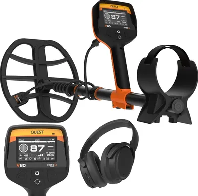 Obrázek produktu pro Multifrekvenční detektor kovů Quest V60 HyperQ