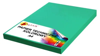 Obrázok produktu pre Technický papier A4, 140 g, modrý, 50 listov