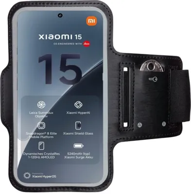 Immagine prodotto di Fascia da braccio sportiva per Xiaomi 15 Sport Fitness Fascia da braccio Custodia per cellulare Jogging