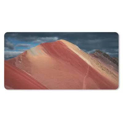Produktbild von MuchoWow® Mauspad Mousepad Landschaft - Natur - Berge - Wolken 60x30 cm - Mousepads - Maus Mat - Pad - Mausunterlage - Nachhaltig