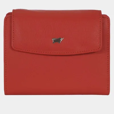 Produktbild von Portemonnaie JOY RFID Geldbörse M 8 Kartenfächer rot Damen - Leder