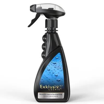 Produktbild von Exklusiv Chemie Keramik Hybrid Versiegelung | Keramikversiegelung Auto | Autopolitur | Autokeramikbeschichtung | Lack-Schnellversiegelung - 500ml