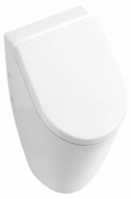 Produktbild von Villeroy & Boch Urinal 285x535x315mm, Weiß Alpin CeramicPlus, ohne Deckel, 1 Stk.