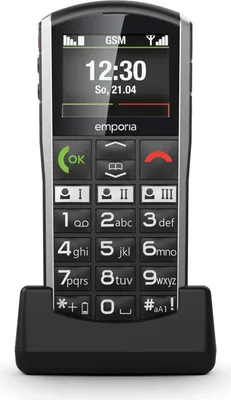 Immagine prodotto di Emporia SIMPLICITY 5,08 cm (2") 90 g Nero, argento