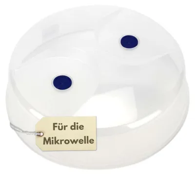 Produktbild von Mikrowellen Abdeckung 27 cm Mikrowellenhaube Mikrowellenabdeckungen mit Ventil Abdeckung Mikrowelle Abdeckhaube Lebensmittel Mikrowellendeckel Spülmaschinenfest