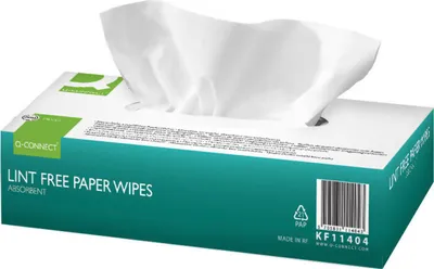 Obrázok produktu pre Q-Connect® KF11404 Čistiace papierové utierky - suché, 200 kusov