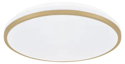 Obrázok produktu pre Zlatá LED stropná lampa, 12W, 4000K (neutrálna biela), 1270 lm, LINUS, Ideus, model 04346