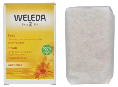 Produktbild von Weleda 4001638098946, Haut, Barseife, 100 g, 1 Stück(e)