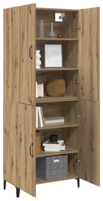 Obrázek produktu pro vidaXL Highboard 2 ks Materiál na bázi dřeva Artisan-dub