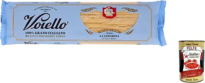 Produktbild von 10x Voiello Pasta La linguina Nudeln 100% italienische N 112 500g + Italian Gourmet Polpa 400g